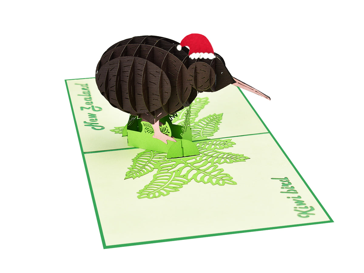 Kiwi Christmas Pop-Up Card