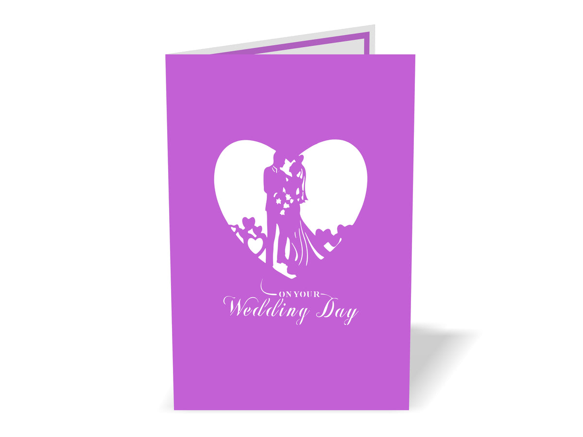 Wedding Day Pop-Up Card