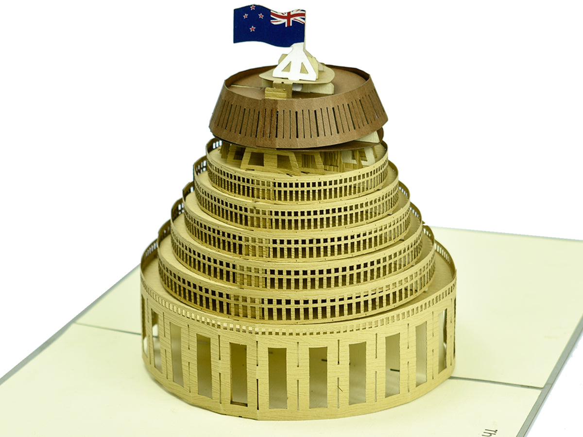 The Beehive (Wellington Parliament Building) Pop-Up Card