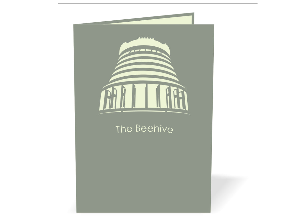 The Beehive (Wellington Parliament Building) Pop-Up Card