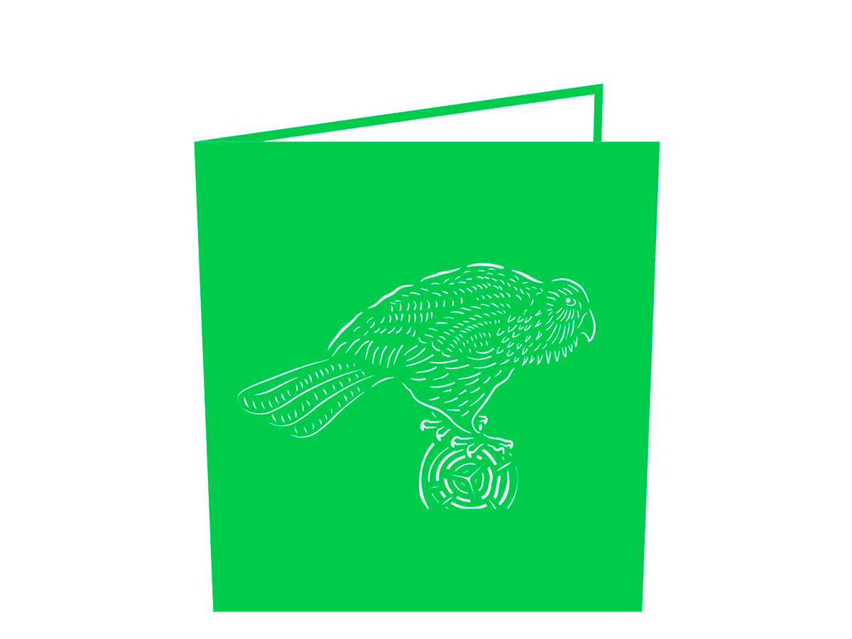 New Zealand Kakapo Pop-Up Card