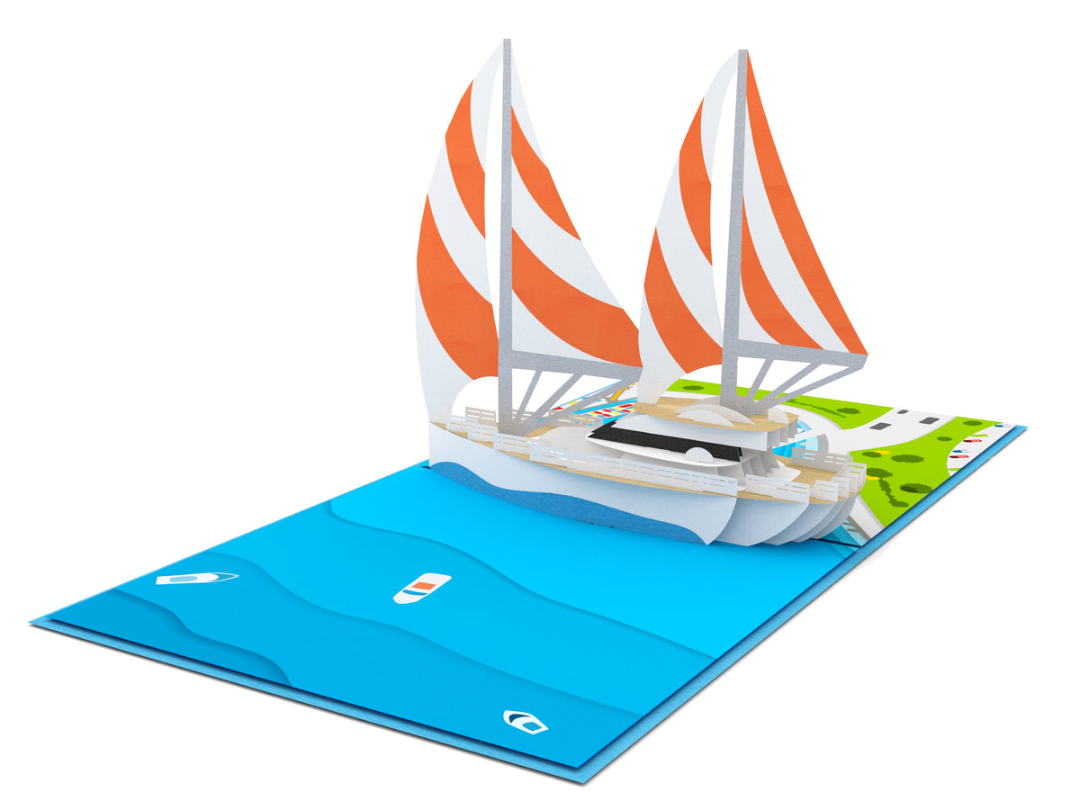 Sailing Boat Pop-Up Card