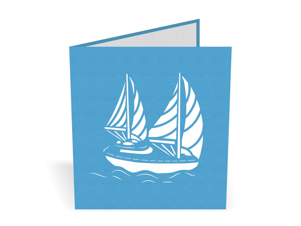Sailing Boat Pop-Up Card