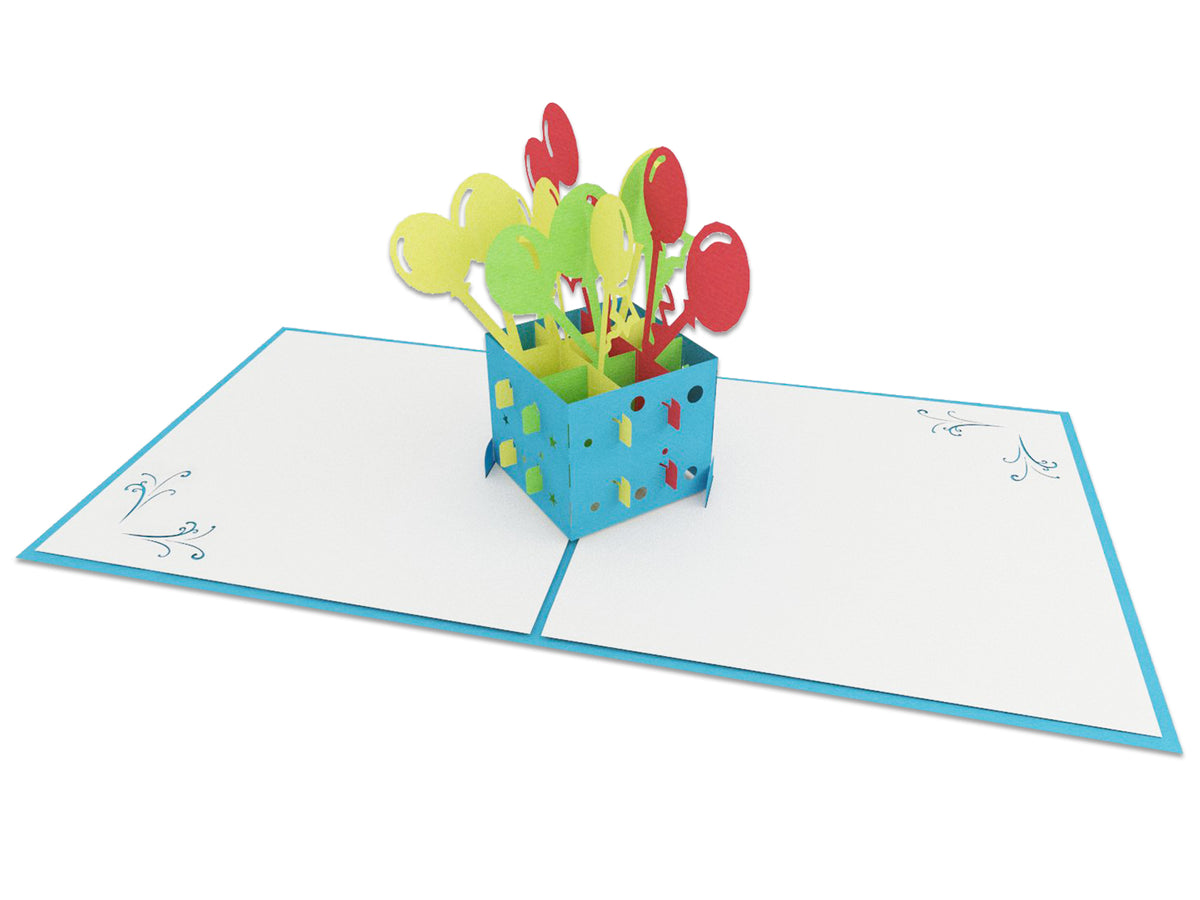 Birthday Present Pop-Up Card