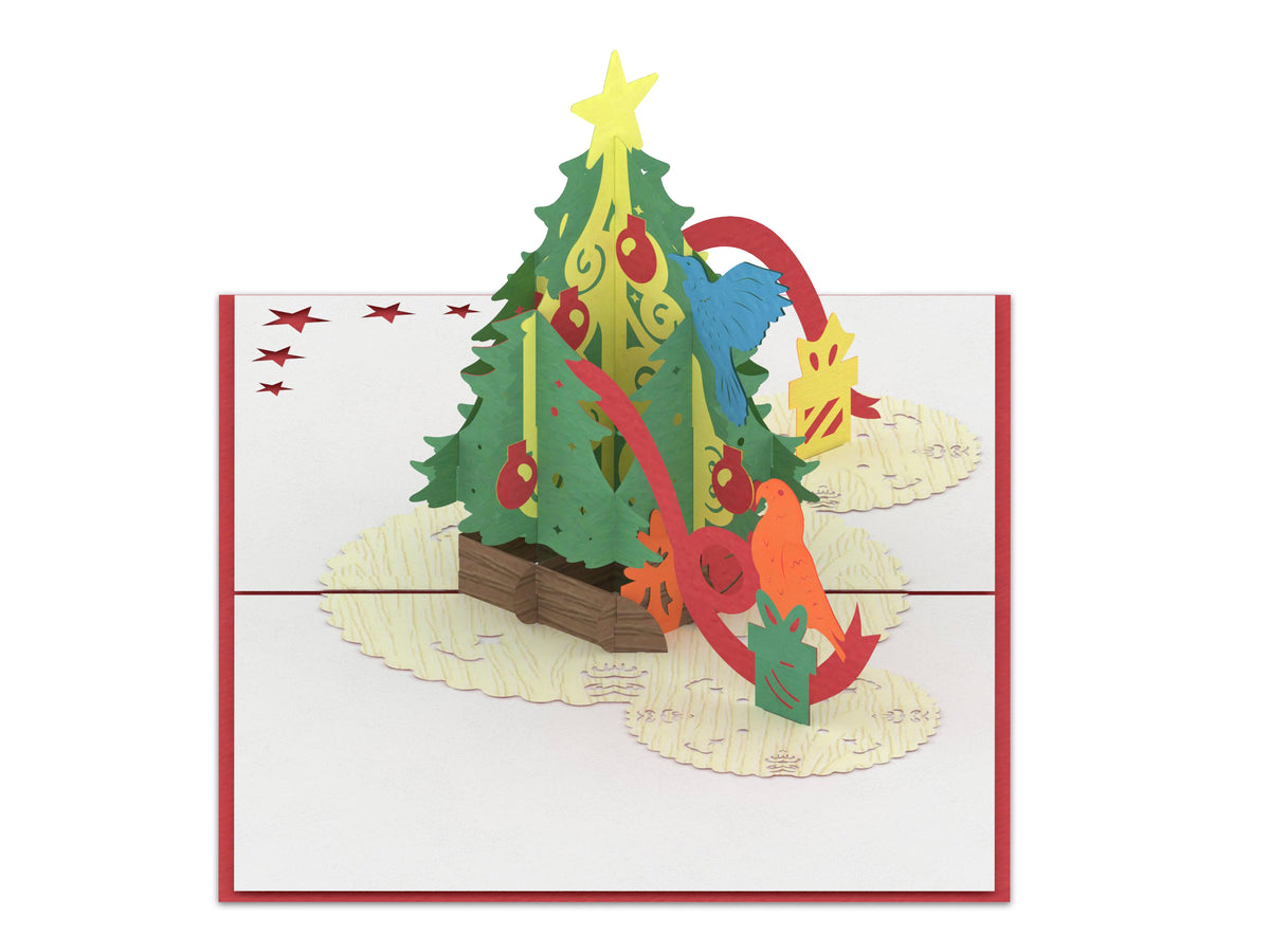 Christmas Tree Pop-Up Card
