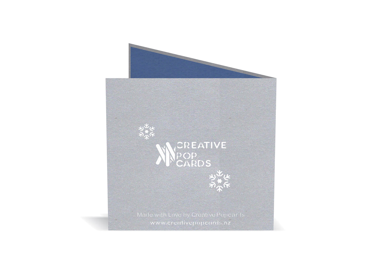 Christmas Winter Snow Scene Pop-Up Card