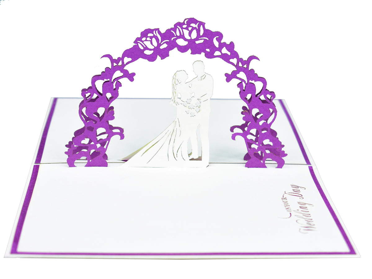 Wedding Day Pop-Up Card