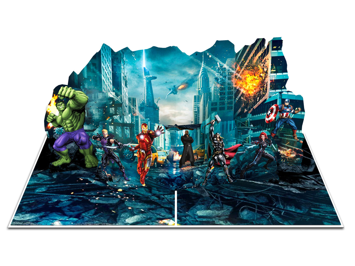 The Avengers Pop-Up Card