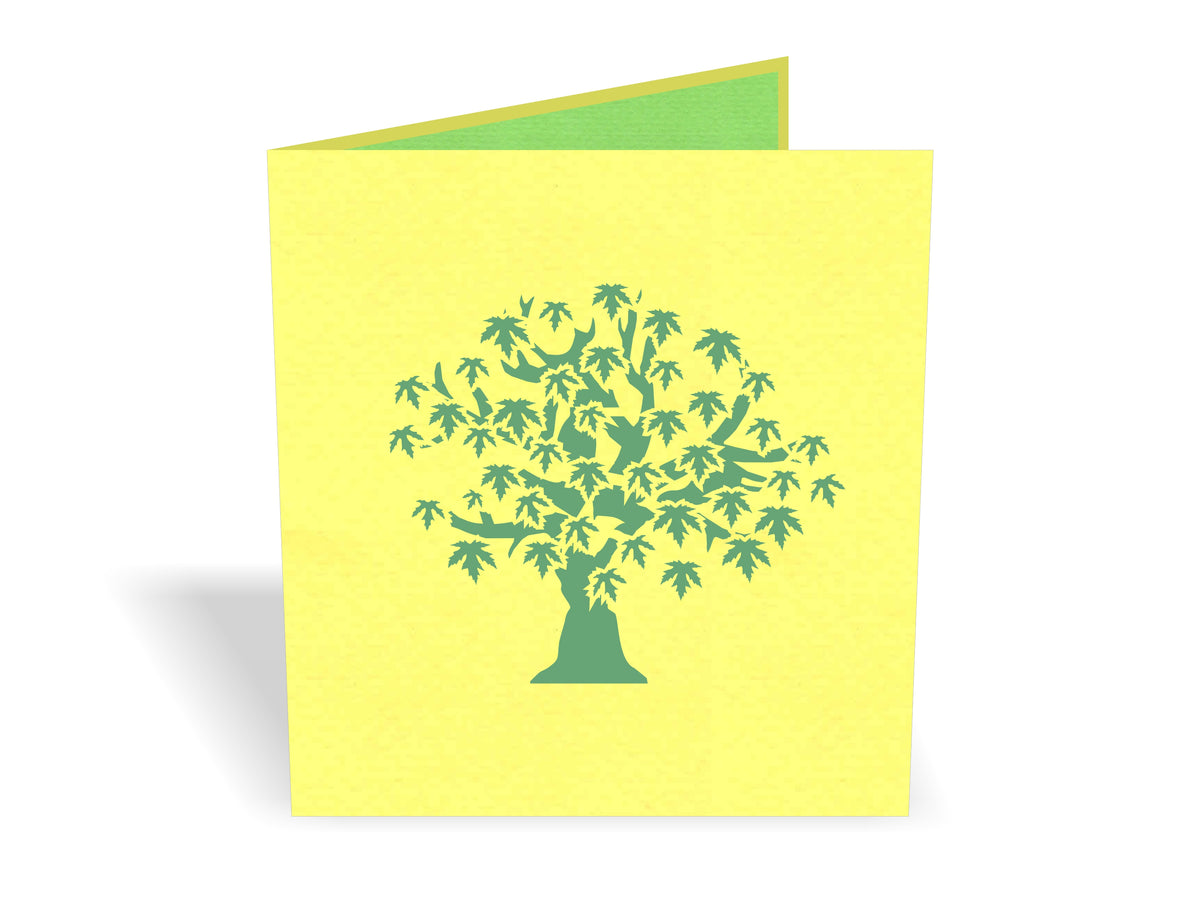 Japanese Maple Tree Sense Pop-Up Card