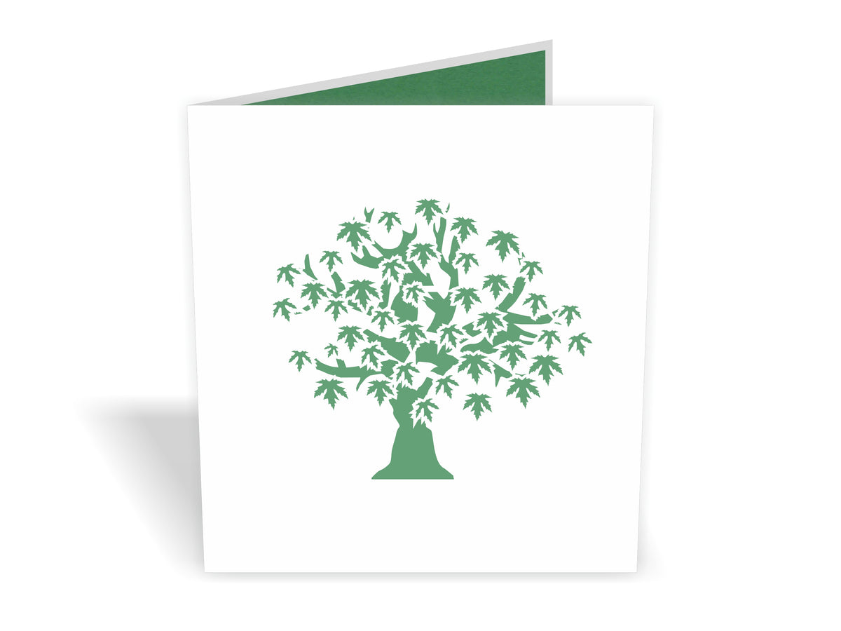 Willow Tree Sense Pop-Up Card