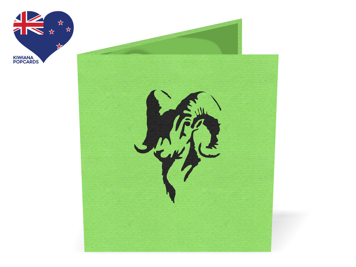 New Zealand Merino Sheep Pop-Up Card