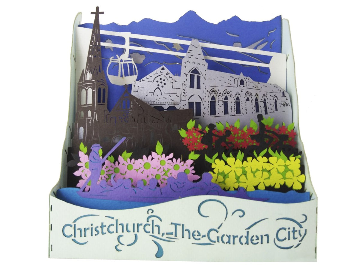 Christchurch City Pop-Up Card