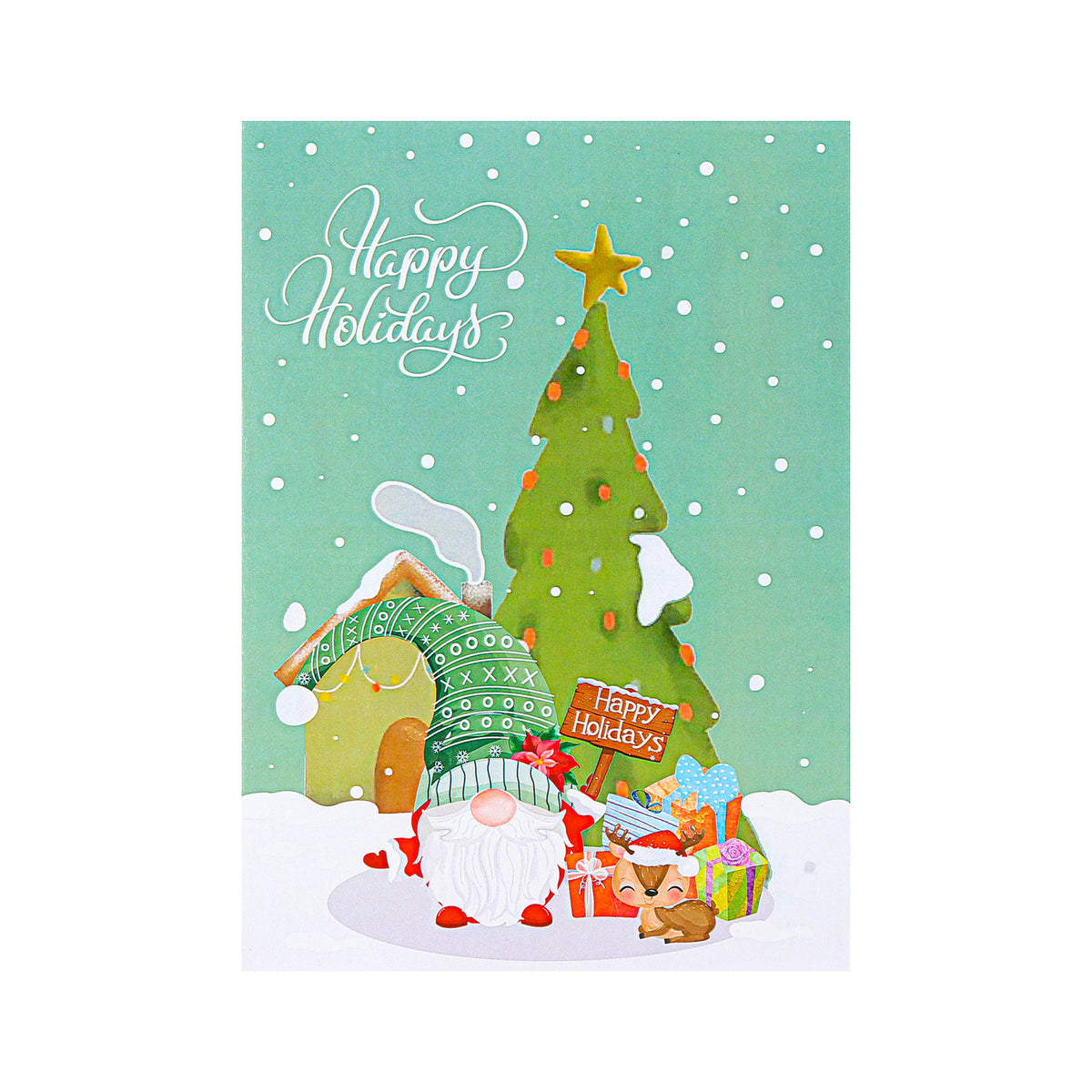 Christmas Gnome Pop-Up Card