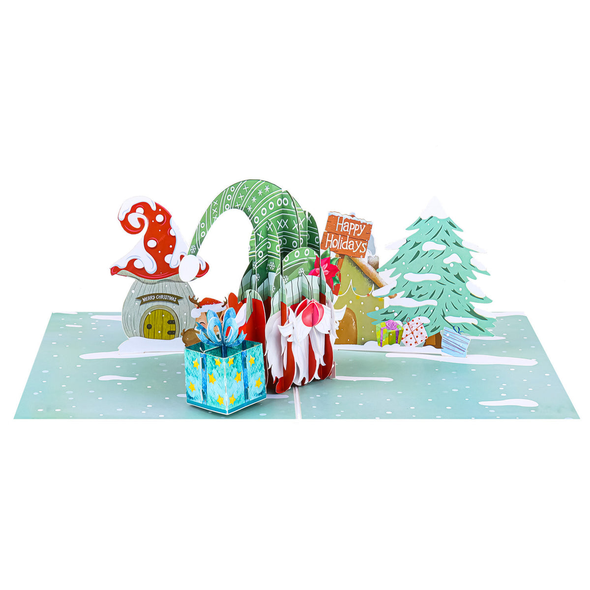 Christmas Gnome Pop-Up Card