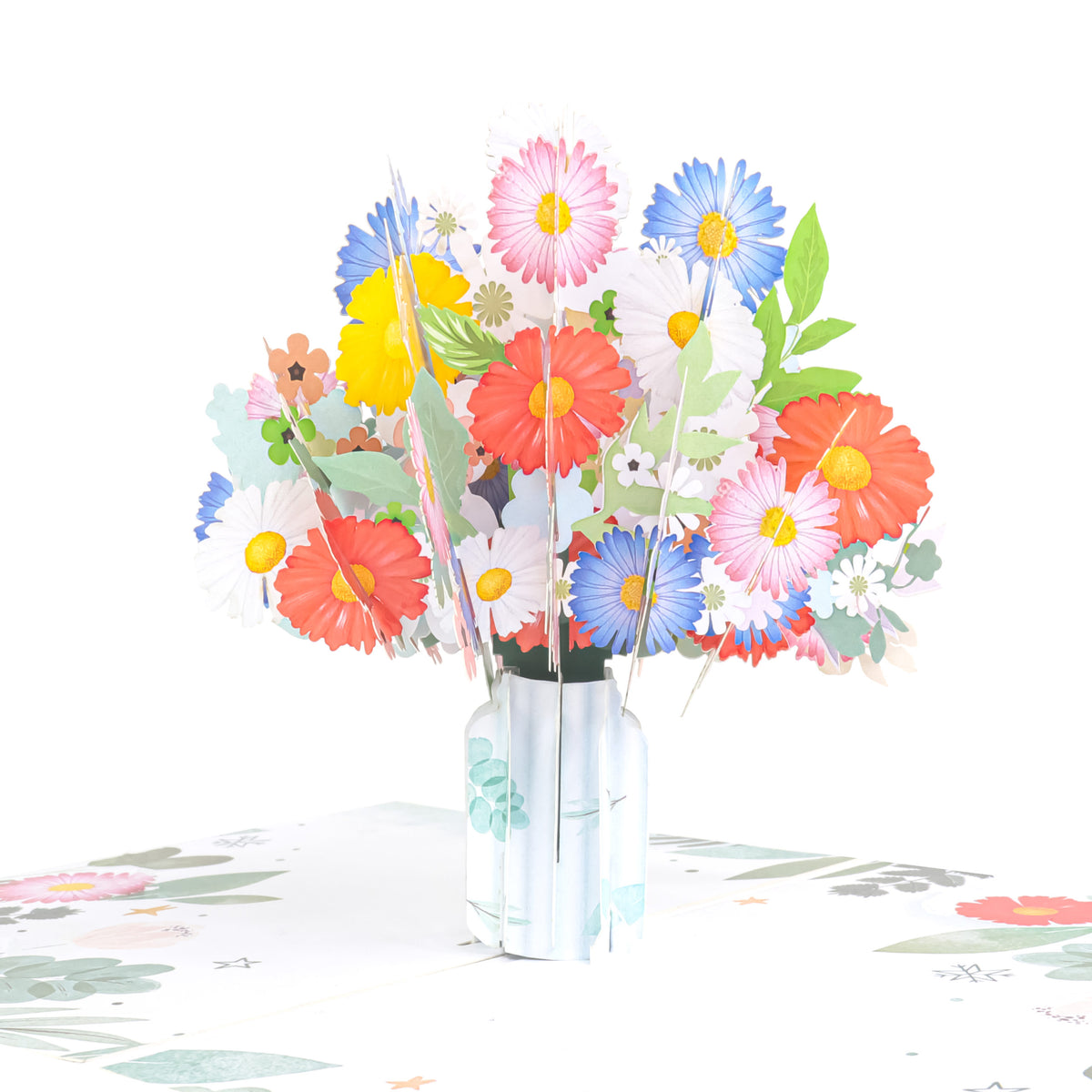 Daisy Bouquet Pop-Up Card