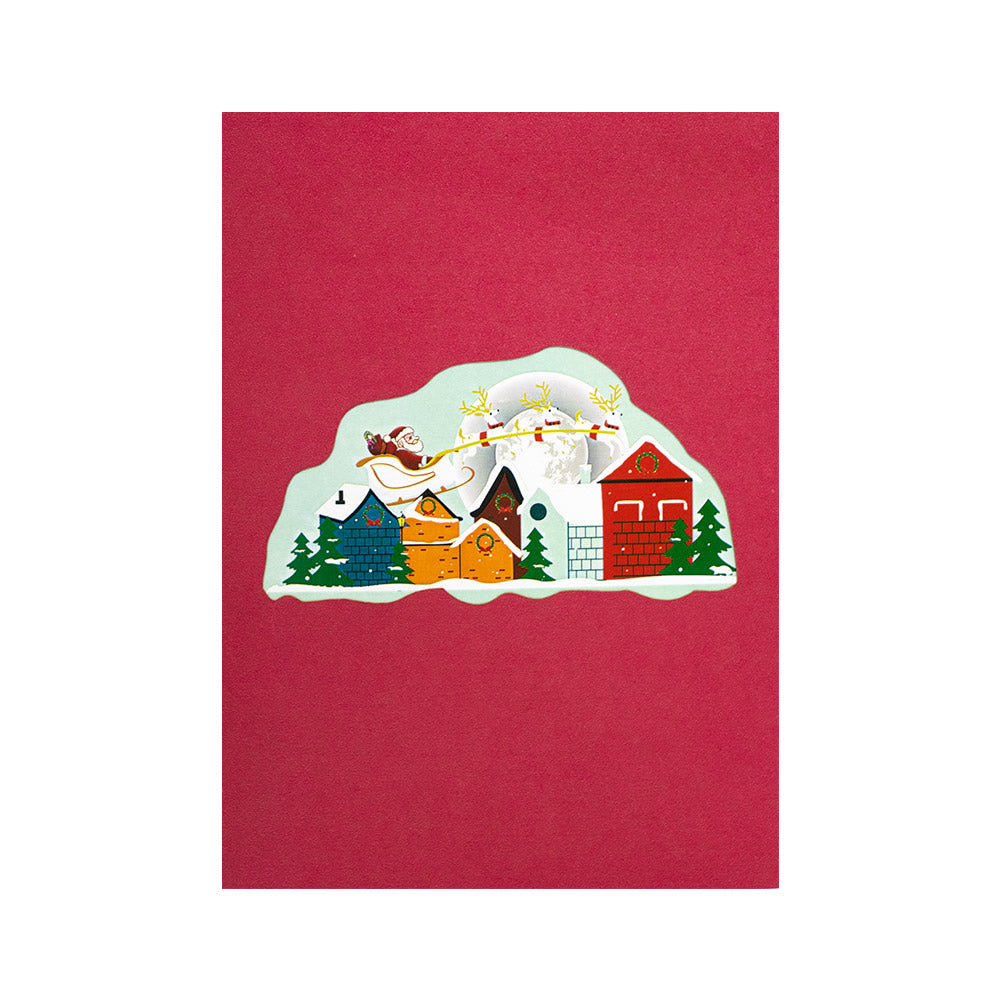 Christmas Santa Clause Pop-Up Card