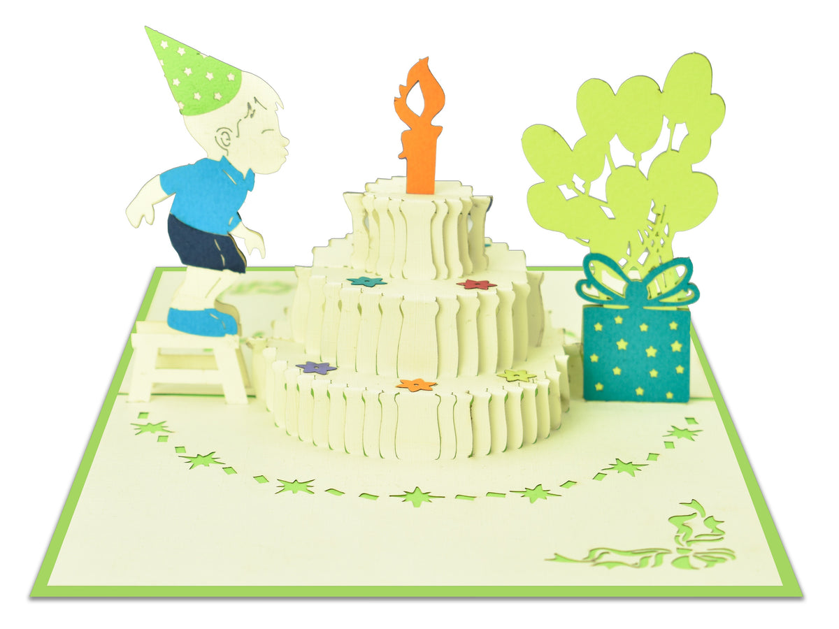 Happy Birthday Pop-Up Card