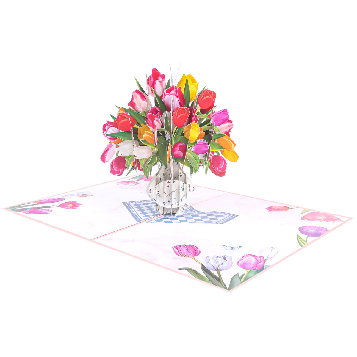 Tulip Bouquet Pop-Up Card