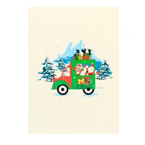 Christmas Car Pop-Up Card