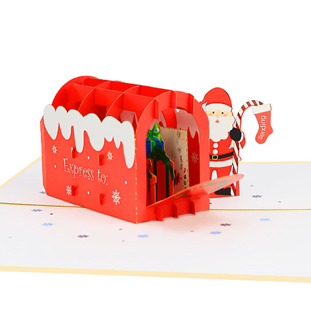 Santa Mail Box Pop-Up Card